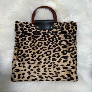 Cheetah print purse